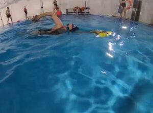 Nauka pływania z Anią